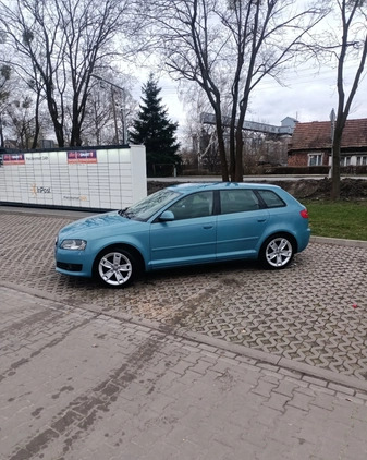 Audi A3 cena 28900 przebieg: 247777, rok produkcji 2008 z Przedbórz małe 106